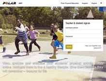 Tablet Screenshot of polargofit.com